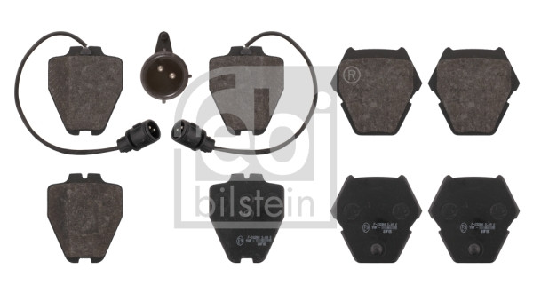 FEBI BILSTEIN Bremsbelagsatz, Scheibenbremse