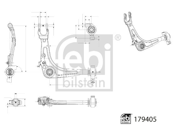 FEBI BILSTEIN Lenker, Radaufhängung