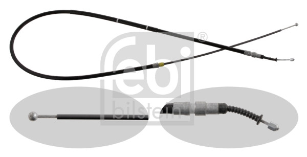 FEBI BILSTEIN Seilzug, Feststellbremse