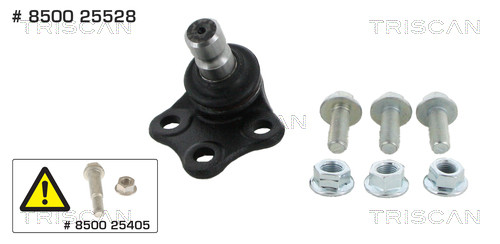 TRISCAN Trag-/Führungsgelenk