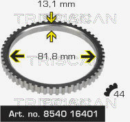 TRISCAN Sensorring, ABS
