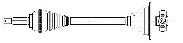 METELLI Antriebswelle METELLI Antriebswelle
