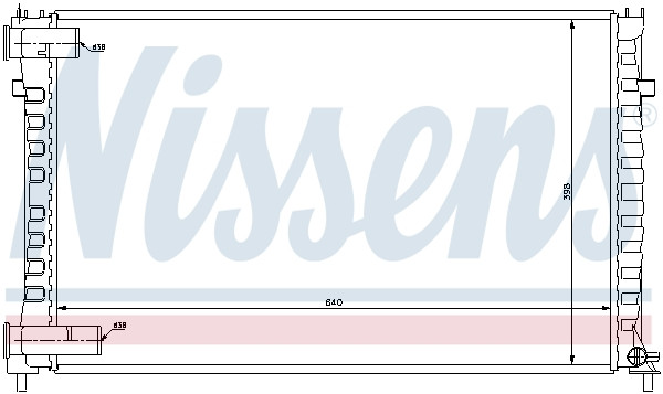 NISSENS Kühler, Motorkühlung