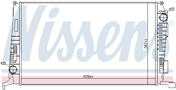 NISSENS Kühler, Motorkühlung