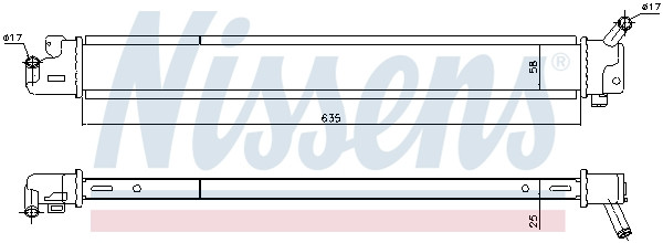 NISSENS Kühler, Antriebsbatterie