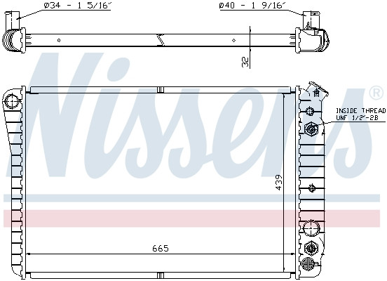NISSENS Kühler, Motorkühlung