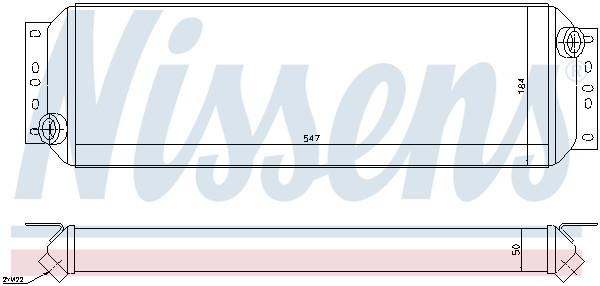 NISSENS Ölkühler, Motoröl