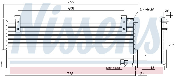 NISSENS Kondensator, Klimaanlage