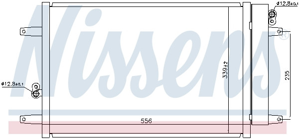 NISSENS Kondensator, Klimaanlage