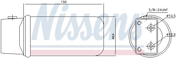 NISSENS Trockner, Klimaanlage