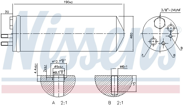NISSENS Trockner, Klimaanlage