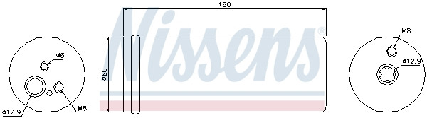 NISSENS Trockner, Klimaanlage NISSENS Trockner, Klimaanlage