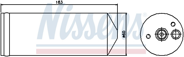 NISSENS Trockner, Klimaanlage NISSENS Trockner, Klimaanlage