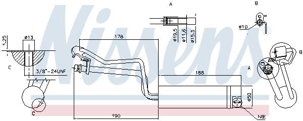 NISSENS Trockner, Klimaanlage