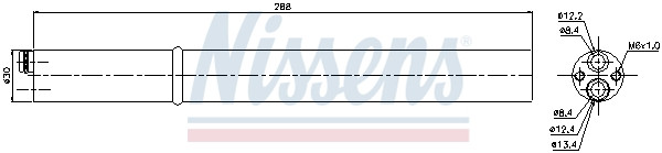 NISSENS Trockner, Klimaanlage