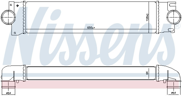 NISSENS Ladeluftkühler