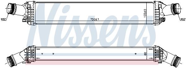 NISSENS Ladeluftkühler