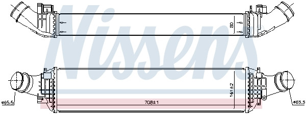 NISSENS Ladeluftkühler