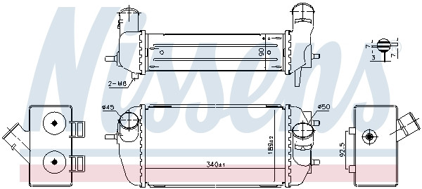 NISSENS Ladeluftkühler