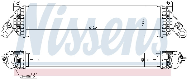 NISSENS Ladeluftkühler