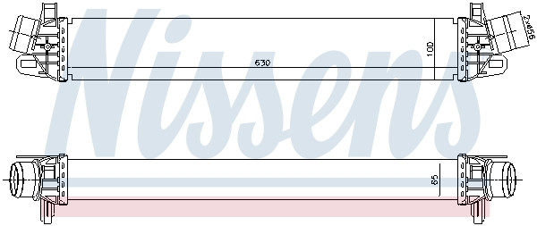 NISSENS Ladeluftkühler