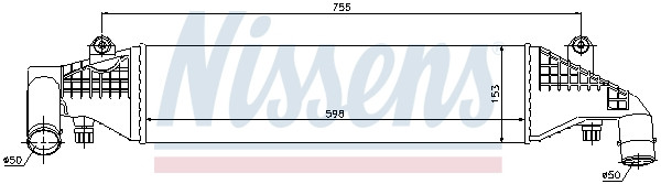 NISSENS Ladeluftkühler