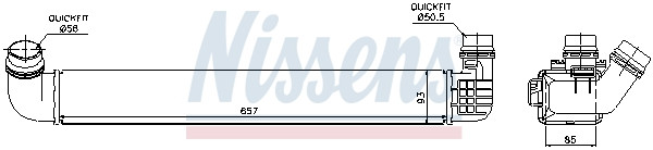 NISSENS Ladeluftkühler