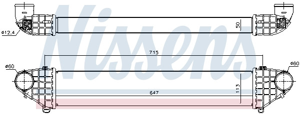 NISSENS Ladeluftkühler