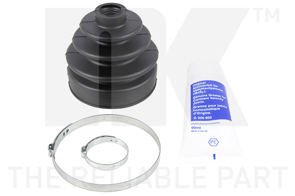 NK Faltenbalgsatz, Antriebswelle