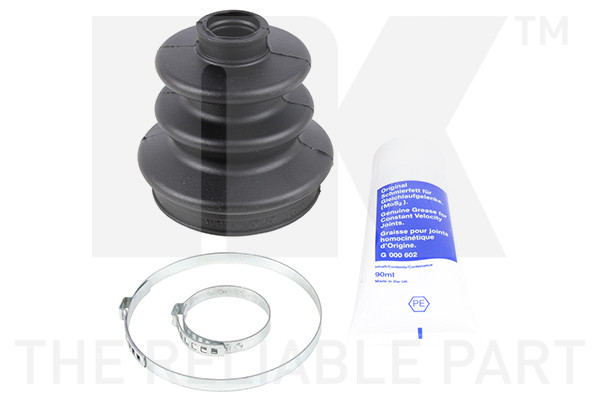 NK Faltenbalgsatz, Antriebswelle