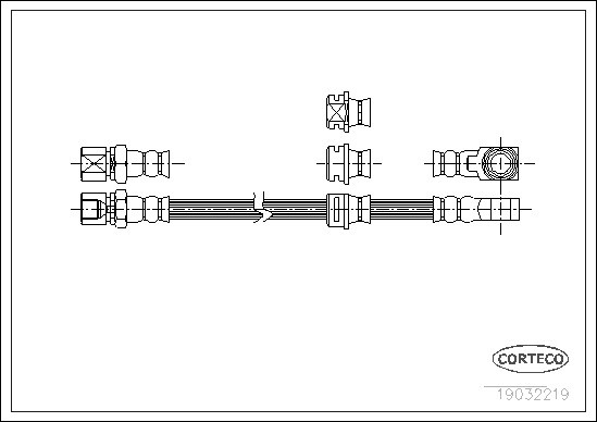 CORTECO Bremsschlauch