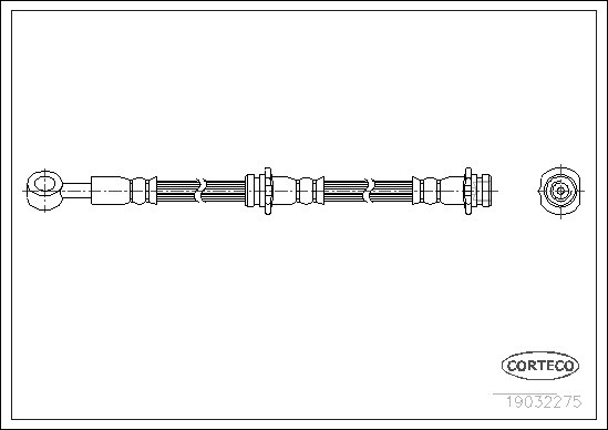 CORTECO Bremsschlauch