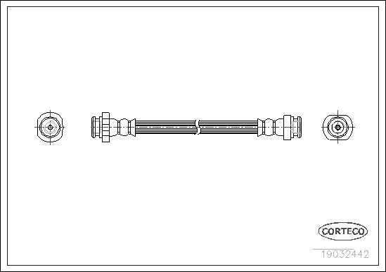 CORTECO Bremsschlauch