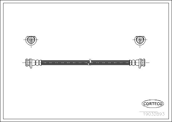 CORTECO Bremsschlauch
