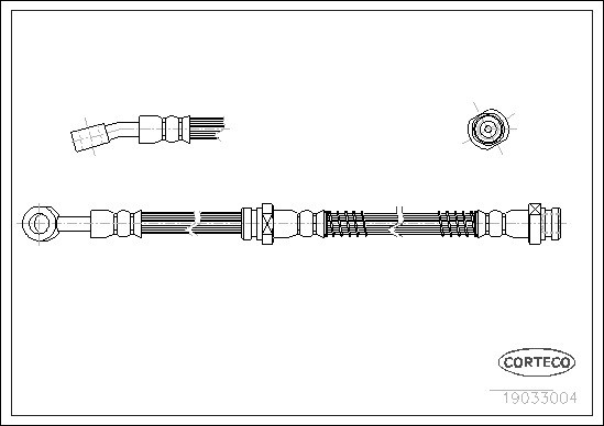 CORTECO Bremsschlauch