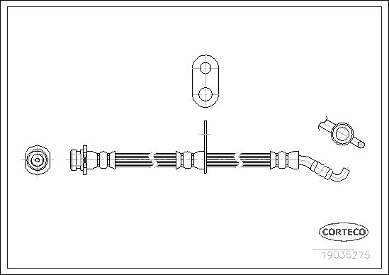 CORTECO Bremsschlauch