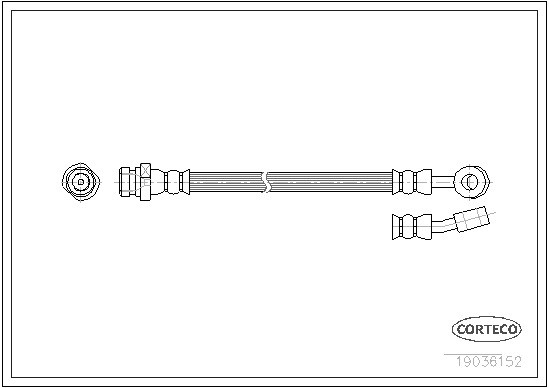 CORTECO Bremsschlauch