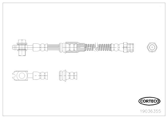 CORTECO Bremsschlauch