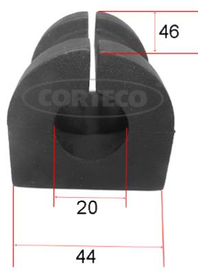 CORTECO Lagerung, Stabilisator