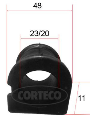 CORTECO Lagerung, Stabilisator