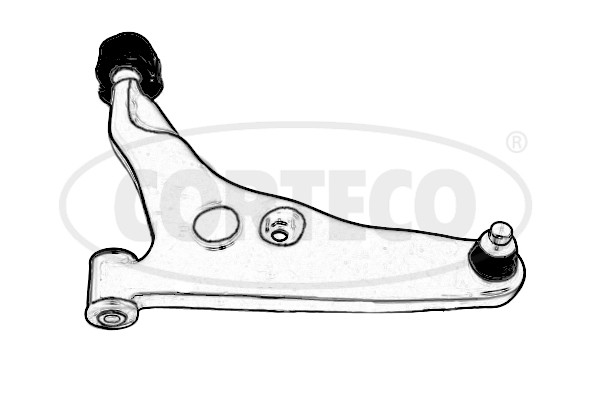 CORTECO Lenker, Radaufhängung