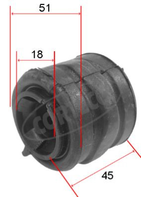 CORTECO Wellendichtring, Differential
