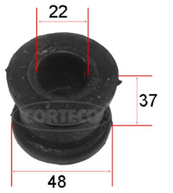 CORTECO Wellendichtring, Differential
