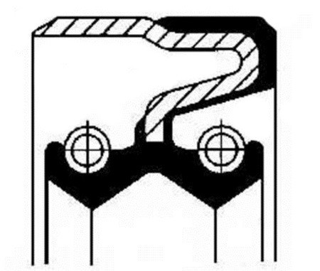 CORTECO Wellendichtring, Verteilergetriebe