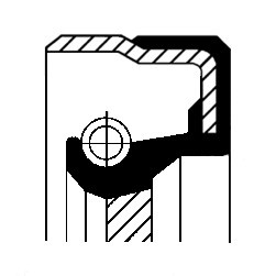 CORTECO Wellendichtring, Kurbelwelle