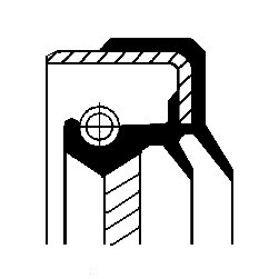 CORTECO Wellendichtring, Verteilergetriebe