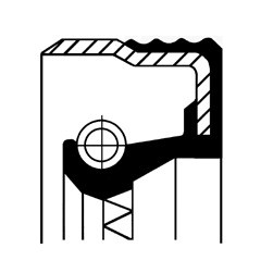 CORTECO Wellendichtring, Differential