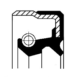 CORTECO Wellendichtring, Radnabe