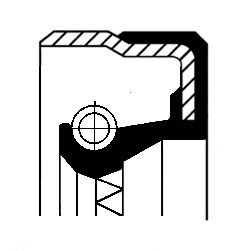 CORTECO Wellendichtring, Verteilergetriebe