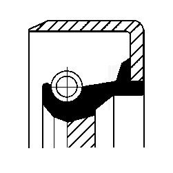 CORTECO Wellendichtring, Schaltgetriebe